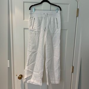 Athleta Cabo Linen Wide Leg Pant